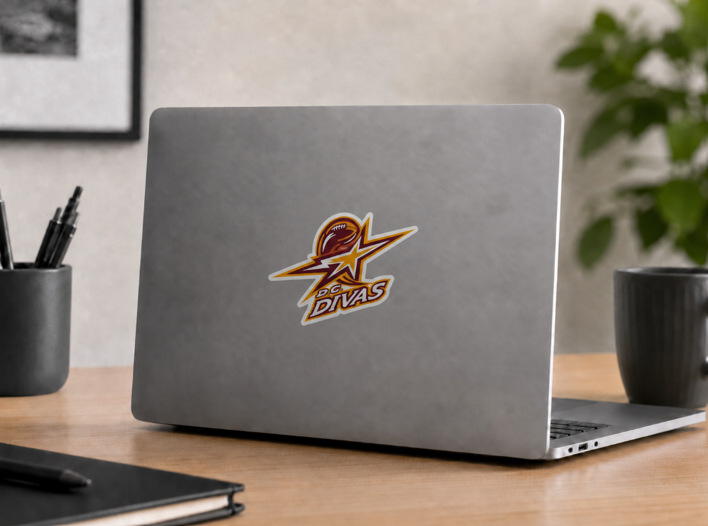 WFA Die-Cut Team Sticker - DC Divas