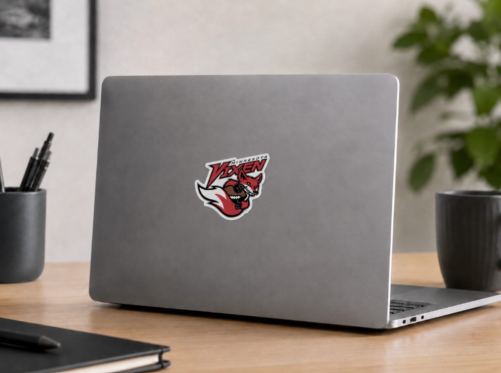 WFA Die-Cut Team Sticker - Minnesota Vixen