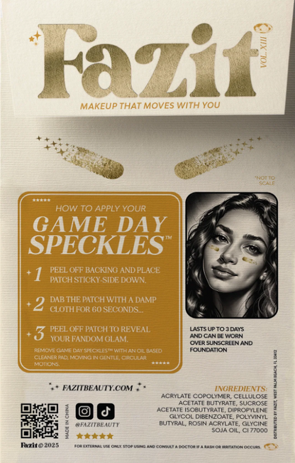 Fazit Gold Game Day Speckles