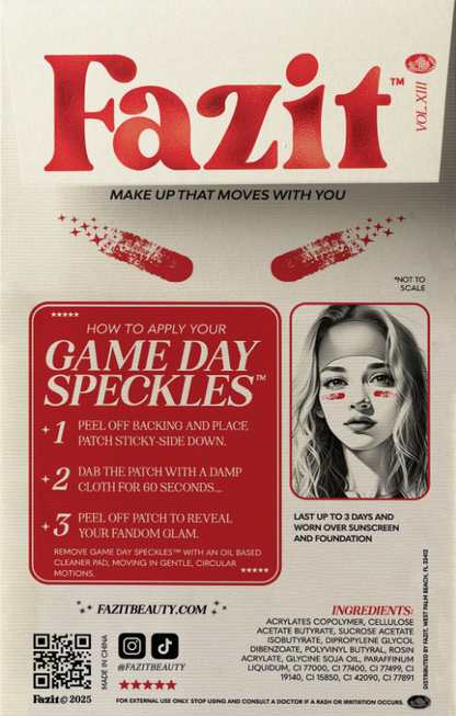 Fazit Red Game Day Speckles