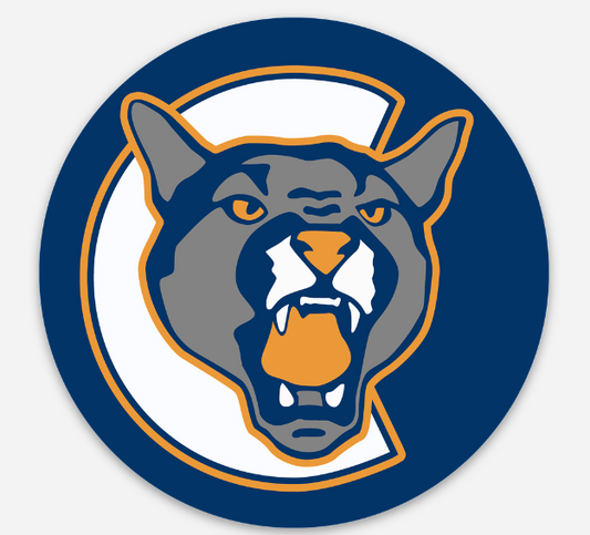 WFA Die-Cut Team Sticker - Cincinnati Cougars