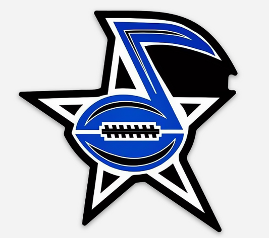 WFA Die-Cut Team Sticker - Jacksonville Dixie Blues