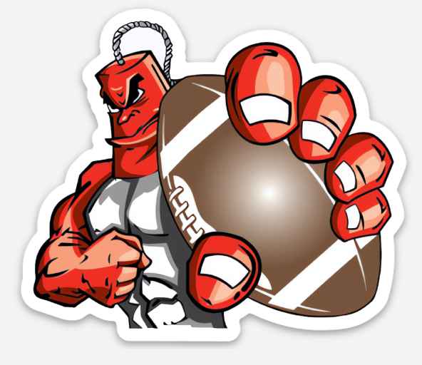 WFA Die-Cut Team Sticker - Derby City Dynamite