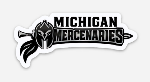 WFA Die-Cut Team Sticker - Michigan Mercenaries