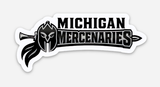 WFA Die-Cut Team Sticker - Michigan Mercenaries