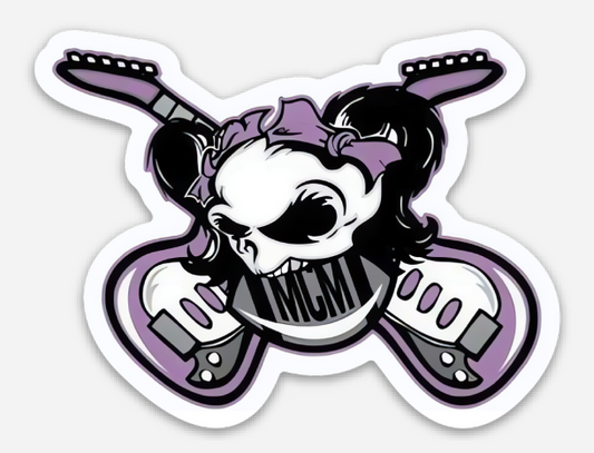 WFA Die-Cut Team Sticker - Music City Mizfits