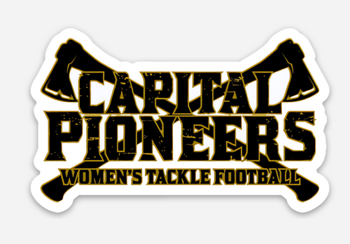 WFA Die-Cut Team Sticker - Capital Pioneers