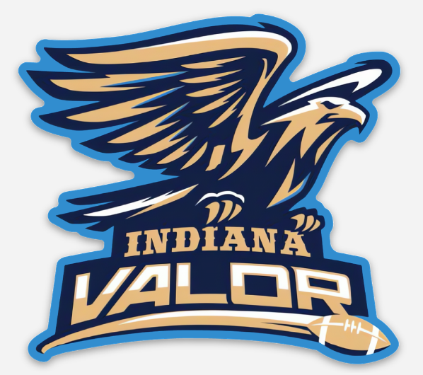 WFA Die-Cut Team Sticker - Indiana Valor