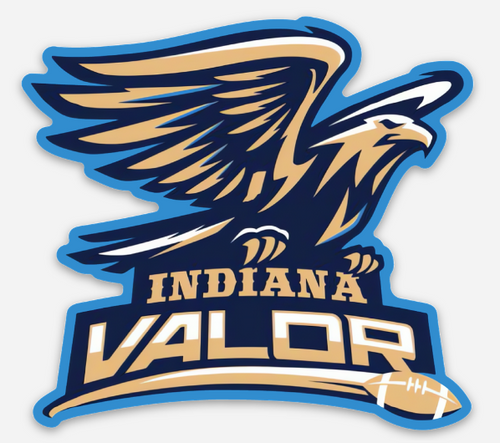 WFA Die-Cut Team Sticker - Indiana Valor