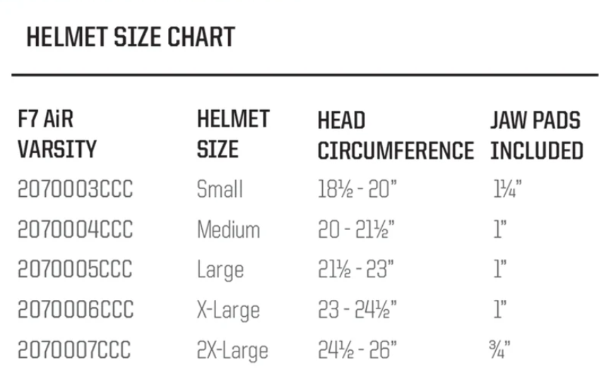 2026 Schutt F7 Air Adult Football Helmet with Facemask - Black/Black