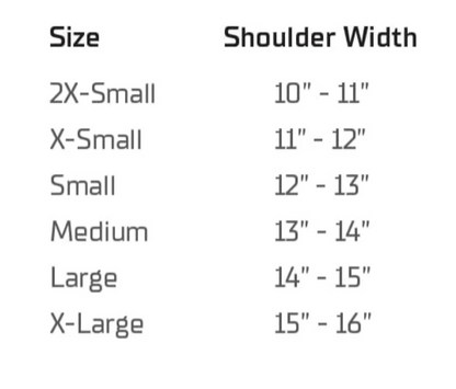 Schutt Y-Flux Youth Football Shoulder Pad