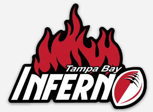 WFA Die-Cut Team Sticker - Tampa Bay Inferno
