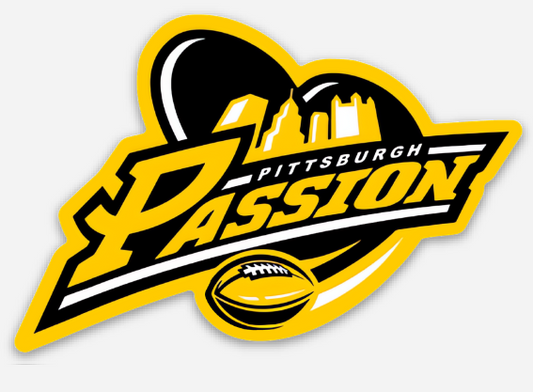 WFA Die-Cut Team Sticker - Pittsburgh Passion