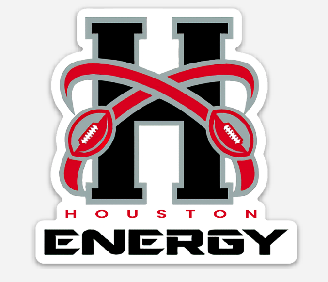 WFA Die-Cut Team Sticker - Houston Energy